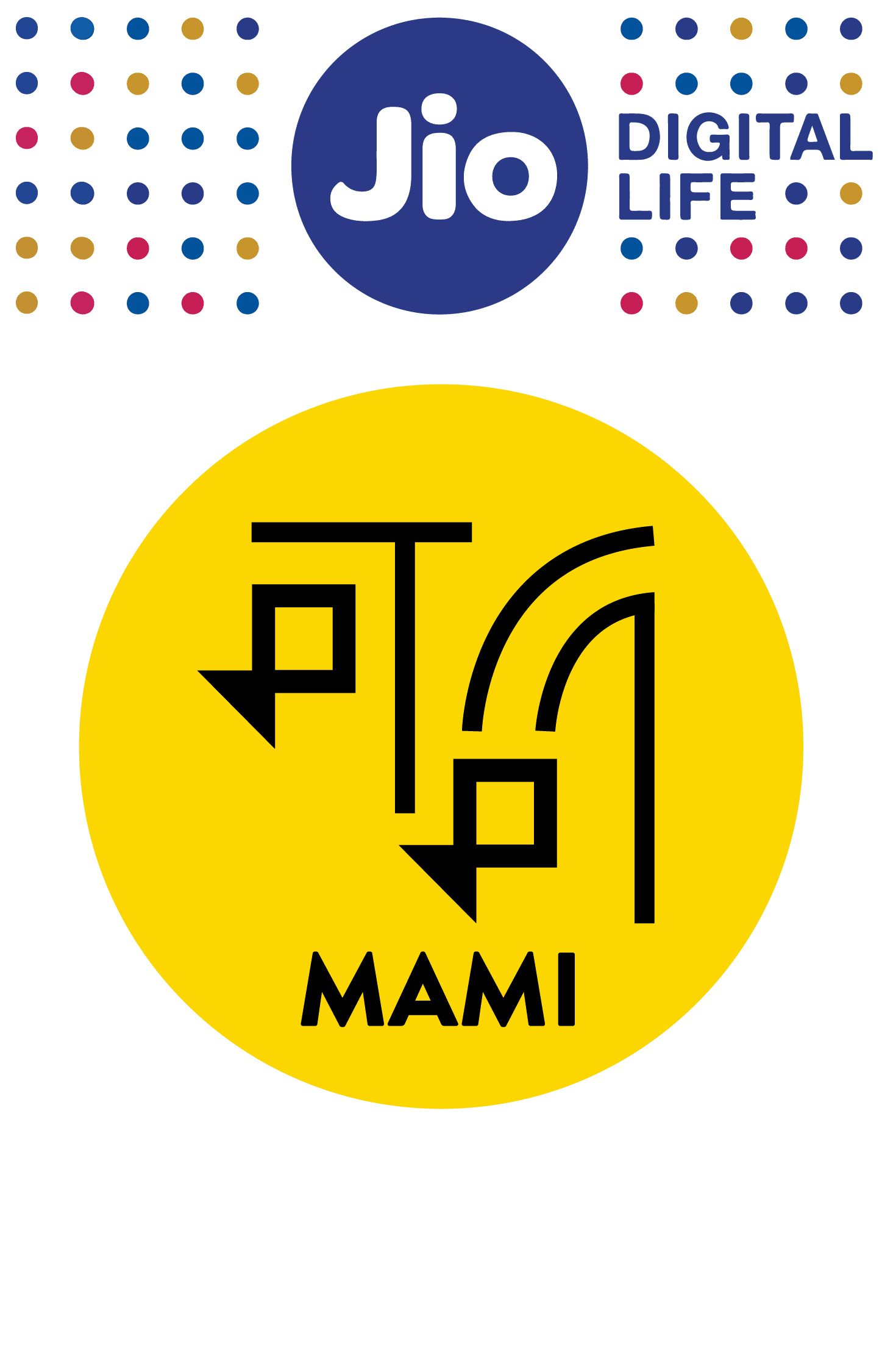 Jio MAMI Mumbai Film Festival logo Jio MAMI Mumbai Film Festival logo
