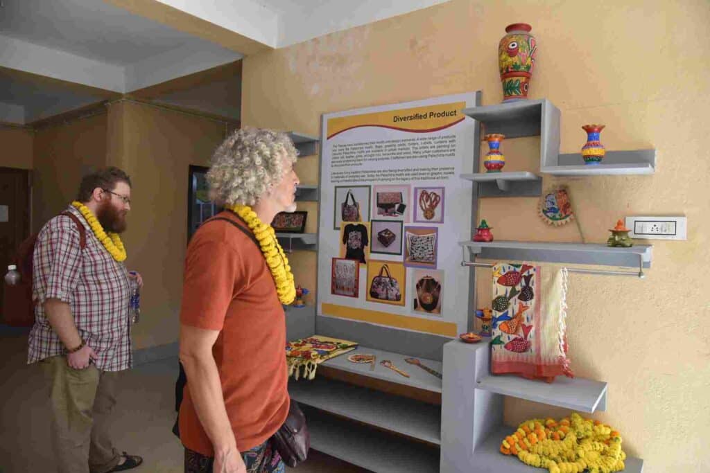 International visitors at community museum. Photo: Banglanatak dot com International visitors at community museum. Photo: Banglanatak dot com