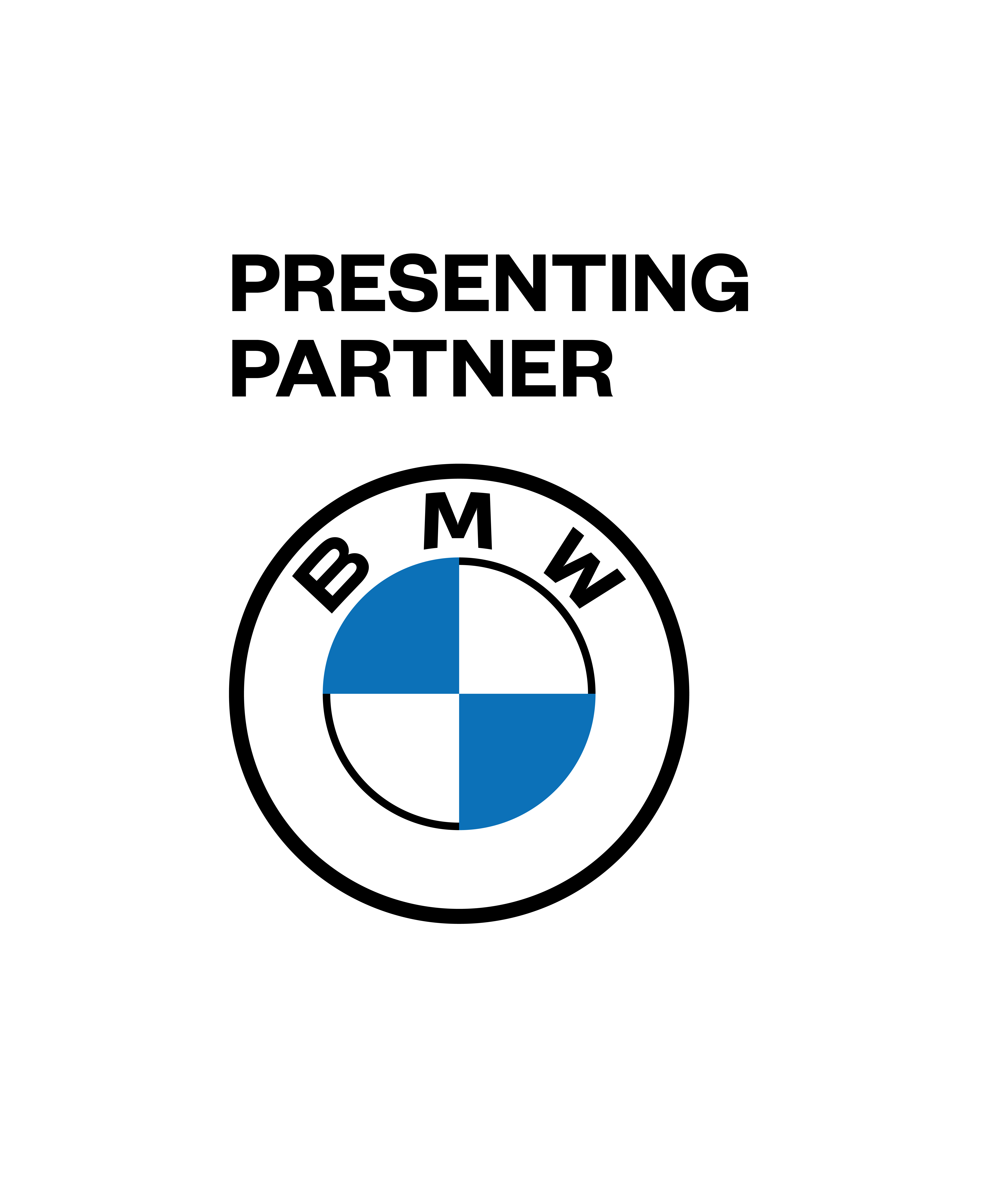 Presenting Partner (Black and Blue, Large, White Background) - Design @ IAF