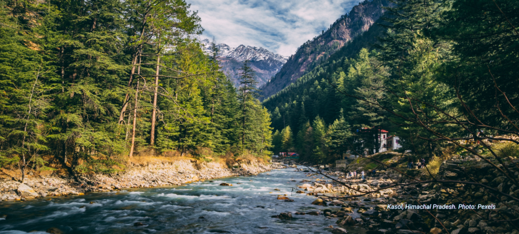 Kasol, Himachal Pradesh. Photo: Pexels Kasol, Himachal Pradesh